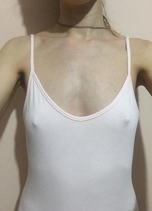 Боди missguided nude cami strap bodysuit5 фото