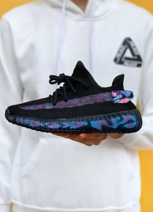 🔥кроссовки мужские женские adidas yeezy boost 350 v2 black multi6 фото