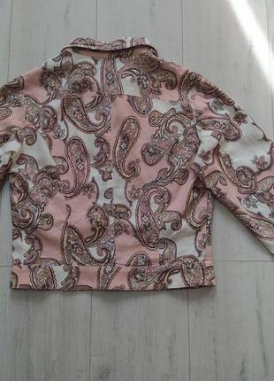 Льняна літня жіноча куртка від ruta-s розмір s/44-467 фото