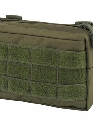 Сумка поясная oliv molle mil-tec германия всу (зсу) 13487001 7216 17х5х12 см оливковая