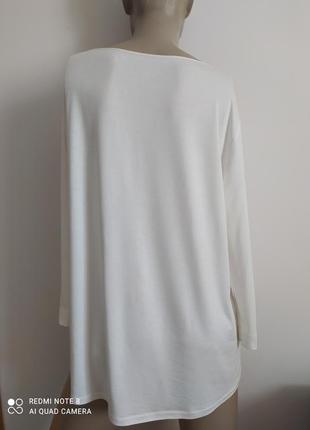 Комбінована жіноча блуза від luisa cerano розмір l-xl5 фото
