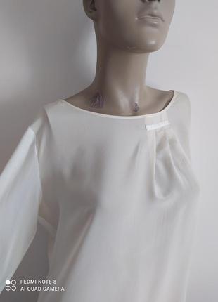 Комбінована жіноча блуза від luisa cerano розмір l-xl4 фото