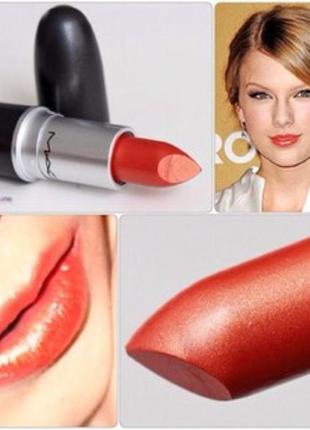 Помада для губ mac cosmetics frost lipstick в оттенке cb963 фото