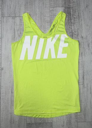 Яскрава оригінальна майка для занять спортом nike dri-fit