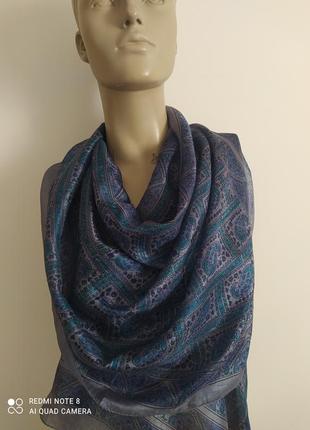 Шовковий шарф 100% шовк
