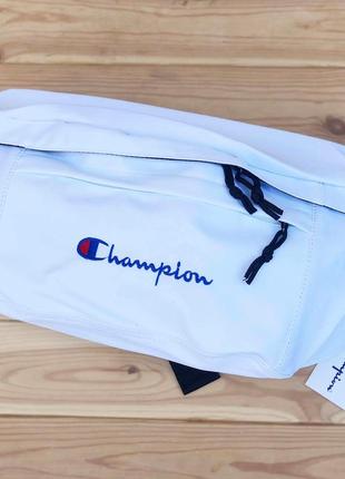 🔥поясна сумка champion belt bag white1 фото