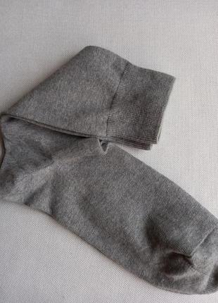 Шкарпетки 23см світло-сірі, посилення носок та п'ятка