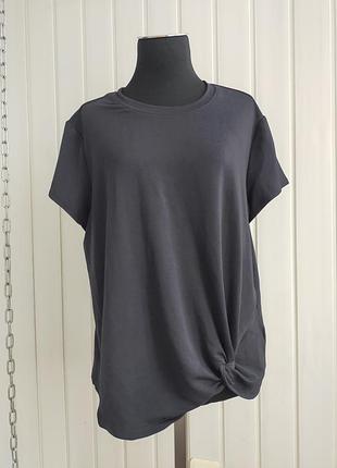 Футболка тёмно-синего цвета scechers ,l