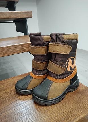 Зимові чоботи овчина на липучках єврозима термо мембрана