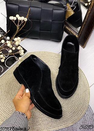 Лофери на осінь високі замшеві loro