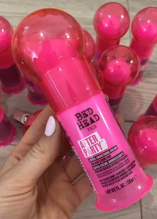 Розгладжуючий крем для укладання та рестайлінгу tigi bed head after party smoothing cream