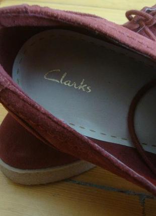 Туфли clarks натур кожа 39-40 размер3 фото
