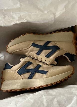 Жіночі стильні бежеві кросівки в стилі new balance 327 баланси жіночі бежеві круті кросівки під бренд