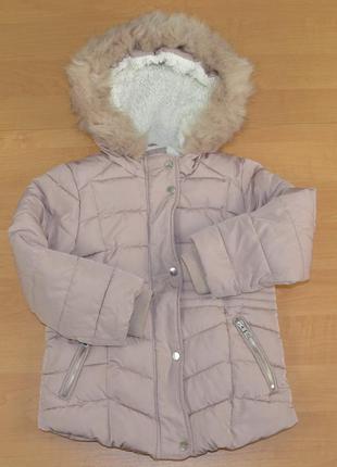Тёплая куртка primark (5-6 лет\116 см.)