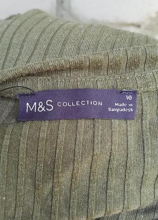 Сукня в рубчик з довгим рукавом marks&spencer5 фото