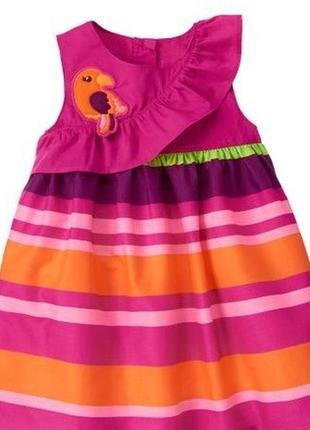 Нарядное платье для девочки (в комплекте трусики) сукня 92 см gymboree4 фото