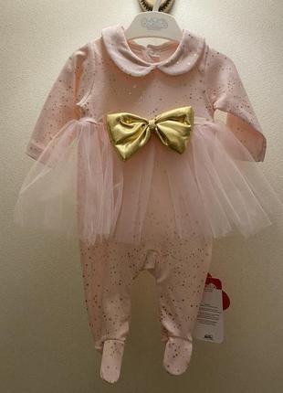 Комбінезон святковий 1-3м bebetto