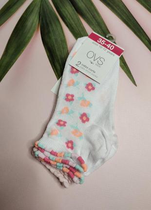 Набір шкарпеток для дівчинки ovs 2 пари 10/12 років1 фото