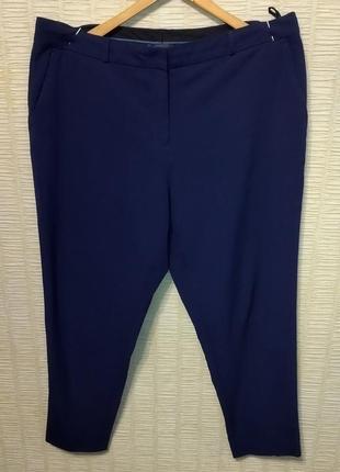 Классические брюки штаны глубокий сине-чернильный цвет