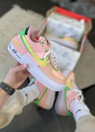 Жіночі кросівки nike air force 1 shadow arctic punch/ жіночі кросівки найк аір форс1 фото