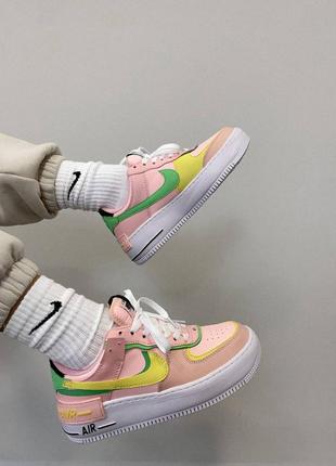 Жіночі кросівки  nike air force 1 shadow arctic punch/ женские кроссовки найк аир форс3 фото