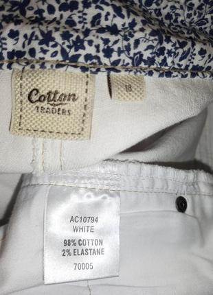 Стрейч-коттон,джинсовые капри-бриджи с карманами,большого размера,cotton traders10 фото