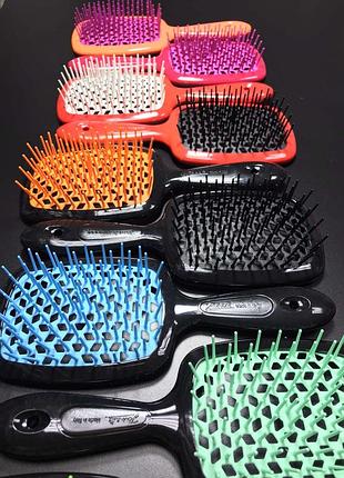 Расческа janeke superbrush with soft mouldedtips