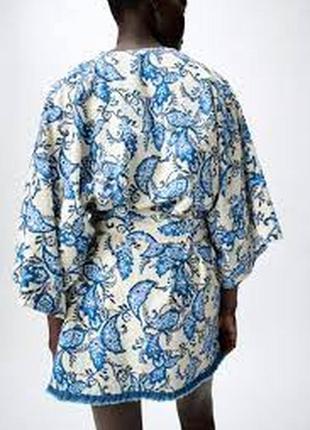 Нова колекція! стильне плаття кімоно халат zara, рр m-l3 фото