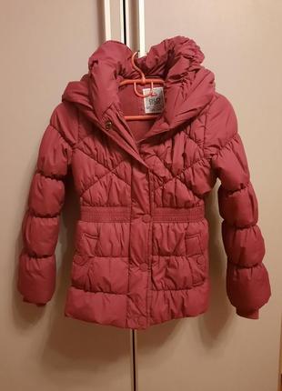 Куртка на дівчинку осінь -зима 9-10р1 фото