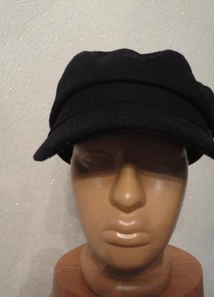 Демисезон капелюх, шапка, чорна кашкет5 фото