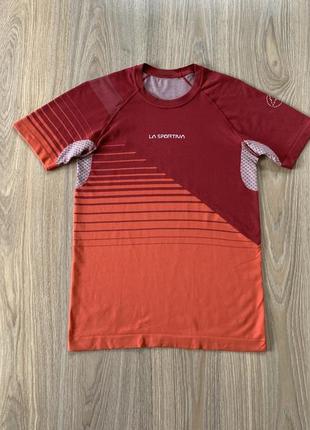 Мужская трейловая спортивная беговая термо футболка la sportiva complex t-shirt