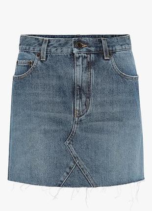 Джинсовая юбка zara levis mango