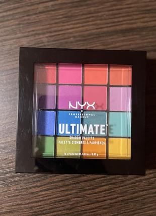 Палетка nyx professional makeup ultimate shadow palette