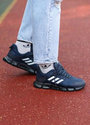 Чоловічі кросівки adidas climacool vento blue/whitе / чоловічі кросівки адідас