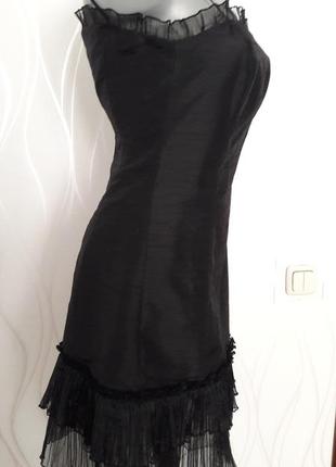 Супер платье шикарное, невероятно красивое и стильное, черного цвета. размер 382 фото