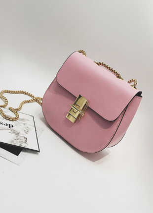 Новая женская розовая сумочка1 фото