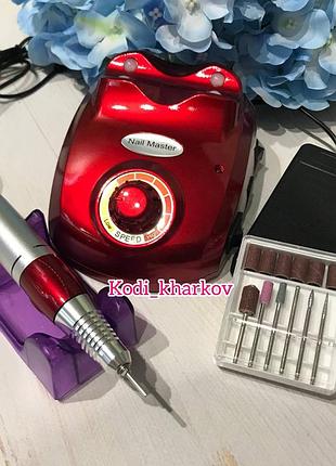 Фрезер для манікюру nail drill zs-603 pro red