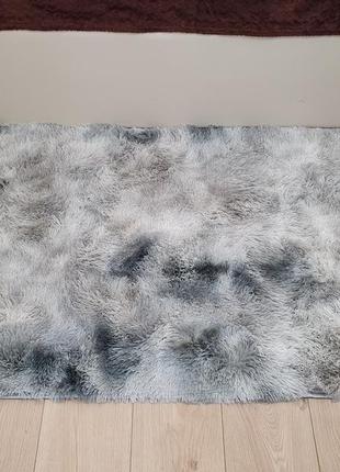Сірі килимки-травичка для будинку 90 х 200 див. килимки прямокутні в спальню. килимок в кімнату7 фото