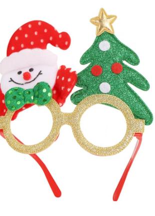 Новогодние очки/декоративные очки/ очки на праздник1 фото