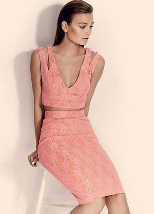 Крутой кружевной топ р. 42