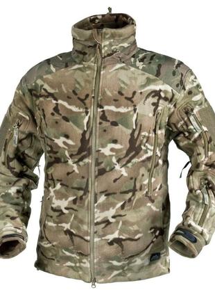 Куртка флісова тактична helikon-tex® liberty jacket - double fleece multicam