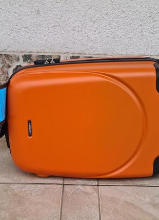 Класика валізи carbon 310 orange 🍊7 фото