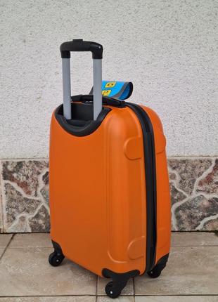 Класика валізи carbon 310 orange 🍊6 фото
