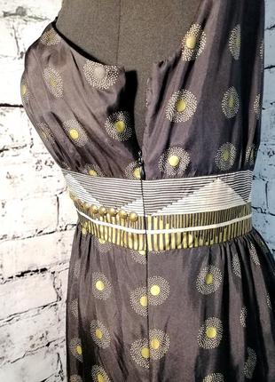 Шовкова літня сукна/сарафан в етнічному стилі8 фото