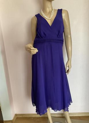 Ошатна фіолетова сукня/xl/brend debenhams1 фото