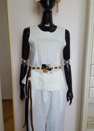 Кстюм лён alberto fabiani италия