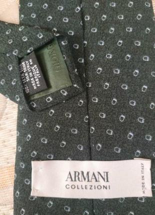 Краватка giorgio armani 100% шовк5 фото