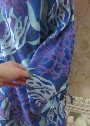 Модная блузка в морском стиле, 100% хлопок, adini, итальялия4 фото