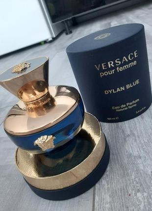 Versace dylan blue шикарні жіночі духи з сша,оригінал 100мл🔥💜😍sale!2 фото