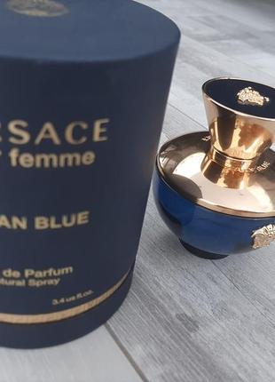 Versace dylan blue шикарні жіночі духи з сша,оригінал 100мл🔥💜😍sale!